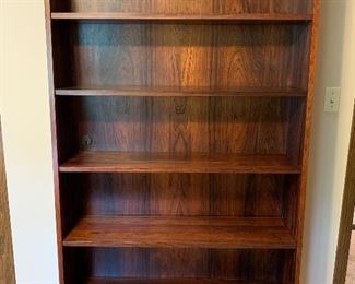 Johannes Sorth Danish Modern rosewood bookcase