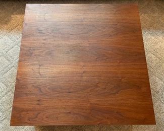 Vintage Dillingham walnut coffee table 