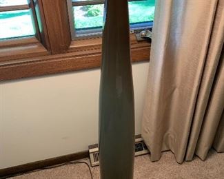 Very Rare Alessandro Pianon for Vistosi Ombrello Murano art glass floor lamp.  Glass base measures 41” Tall, overall height is 56”