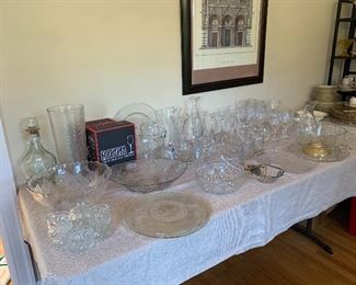 Waterford crystal, Riesen  wine glasses and more