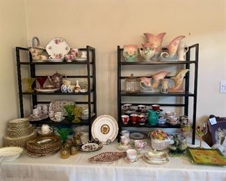 Pottery, porcelain, fine bone China, and more