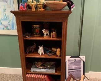 Ethan Allen bookcase and more