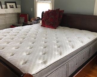 King Sleigh bed frame for sale
