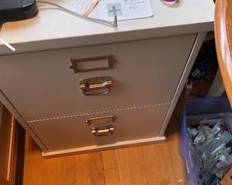 Two drawer Pottery Barn file drawer