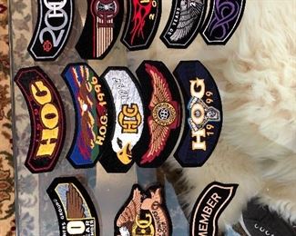 Harley Davidson badges