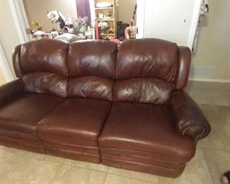 Leather sofa