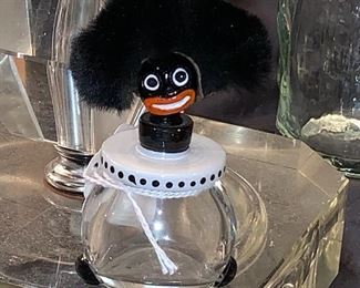 Golli Wogg, blackface perfume bottle