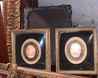 Cameos framed