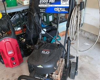 Power washers sold as is
