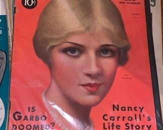 Vintage Hollywood magazines