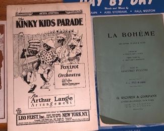 Black memorabilia song book