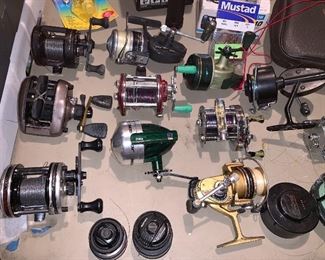 Tons of very good reels and rods.