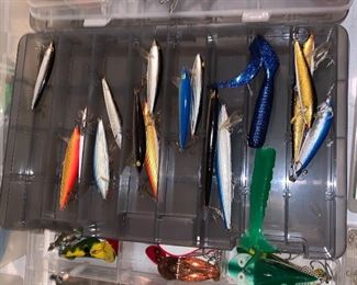 Tons of Lures; vintage, like-new and still in boxes