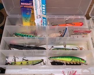 Tons of Lures; vintage, like-new and still in boxes