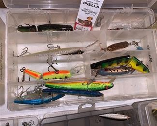 Tons of Lures; vintage, like-new and still in boxes