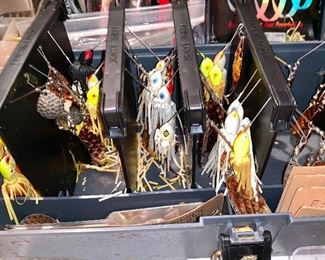 Tons of Lures; vintage, like-new and still in boxes