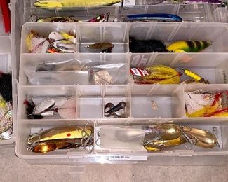 Tons of Lures; vintage, like-new and still in boxes