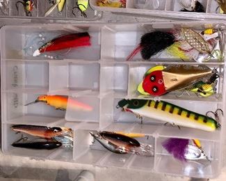 Tons of Lures; vintage, like-new and still in boxes
