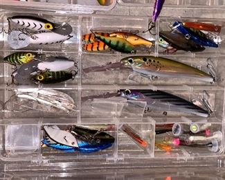 Tons of Lures; vintage, like-new and still in boxes