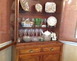 Lovely China cabinet purchased from Bradfords 