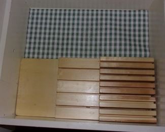 Chop block island with plenty of storage!