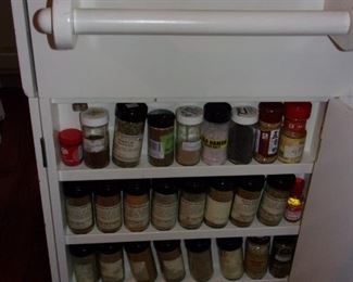 Chop block island with plenty of storage!