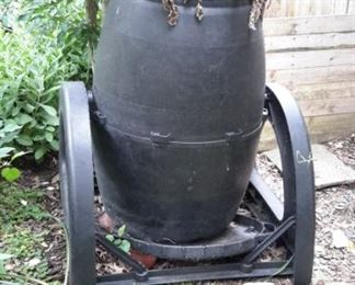 Large compost bin.
