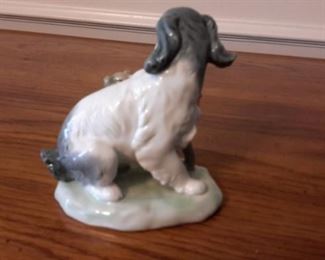 Lladro Nao dog and cat figurine. No chips or cracks.