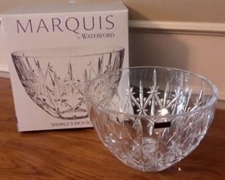 Marquis Waterford bowl, new in box.