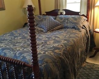 Beautiful Tall Post Spindle Bed