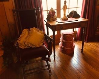 Rocker and side table