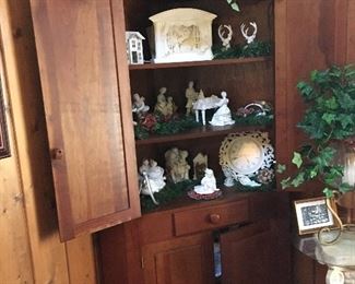 Antique corner cupboard from Franklin Tenn.