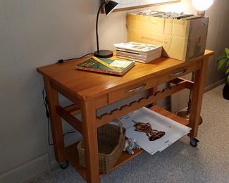 Kitchen island or portable work table
