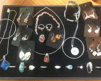 Sterling jewelry (NOT on premises until sale)