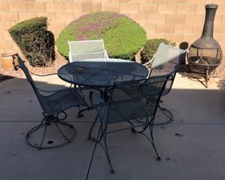 Round Metal (2 are Rockers)