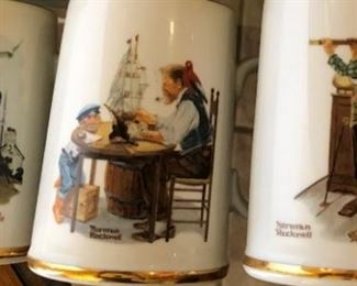Norman Rockwell Mugs