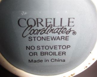 Corelle Coordinates Stoneware Sets