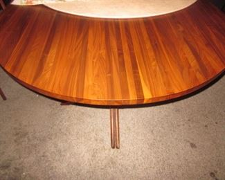 Walnut Mid-Century Table