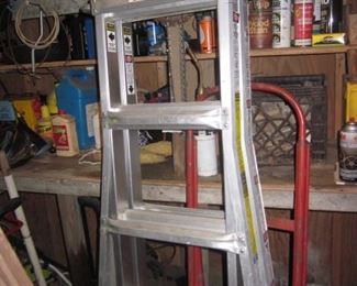 Man Cave Filled With Tools
Little Giant Ladders/Werner Ladders