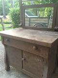 Vintage Furniture, Dresser, mirror