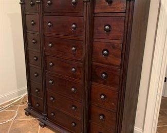 Ralph Lauren vintage Neoclassical  21 drawer chest of drawers