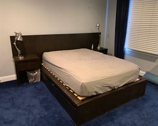 Full bed with frame