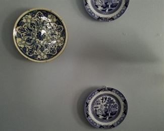Blue White Plates