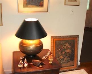 Occasional Furnishings, Lamps and Art 