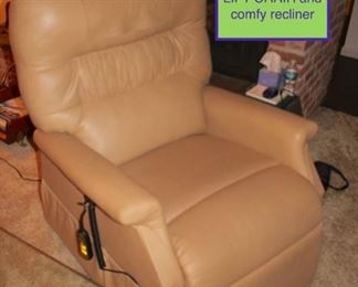 Like New Leather Lift Chair