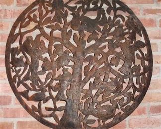 Metal Wall Art  - Trees and Birds