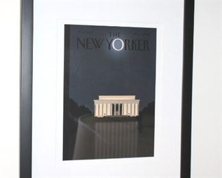 Framed The New Yorker Cover