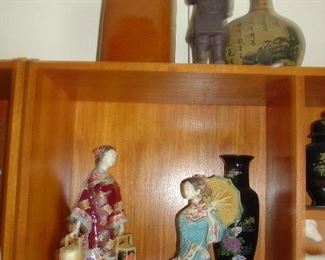 oriental figurines etc