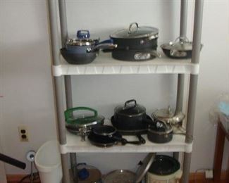 pots,pans, kitchen ware