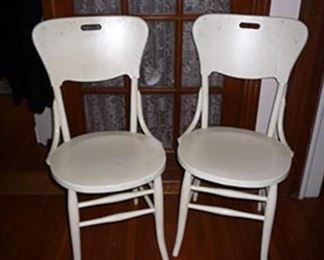 Antique White Chairs